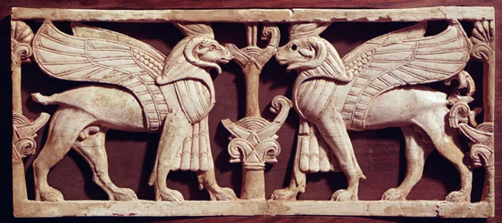 Relief Depicting Two Griffins